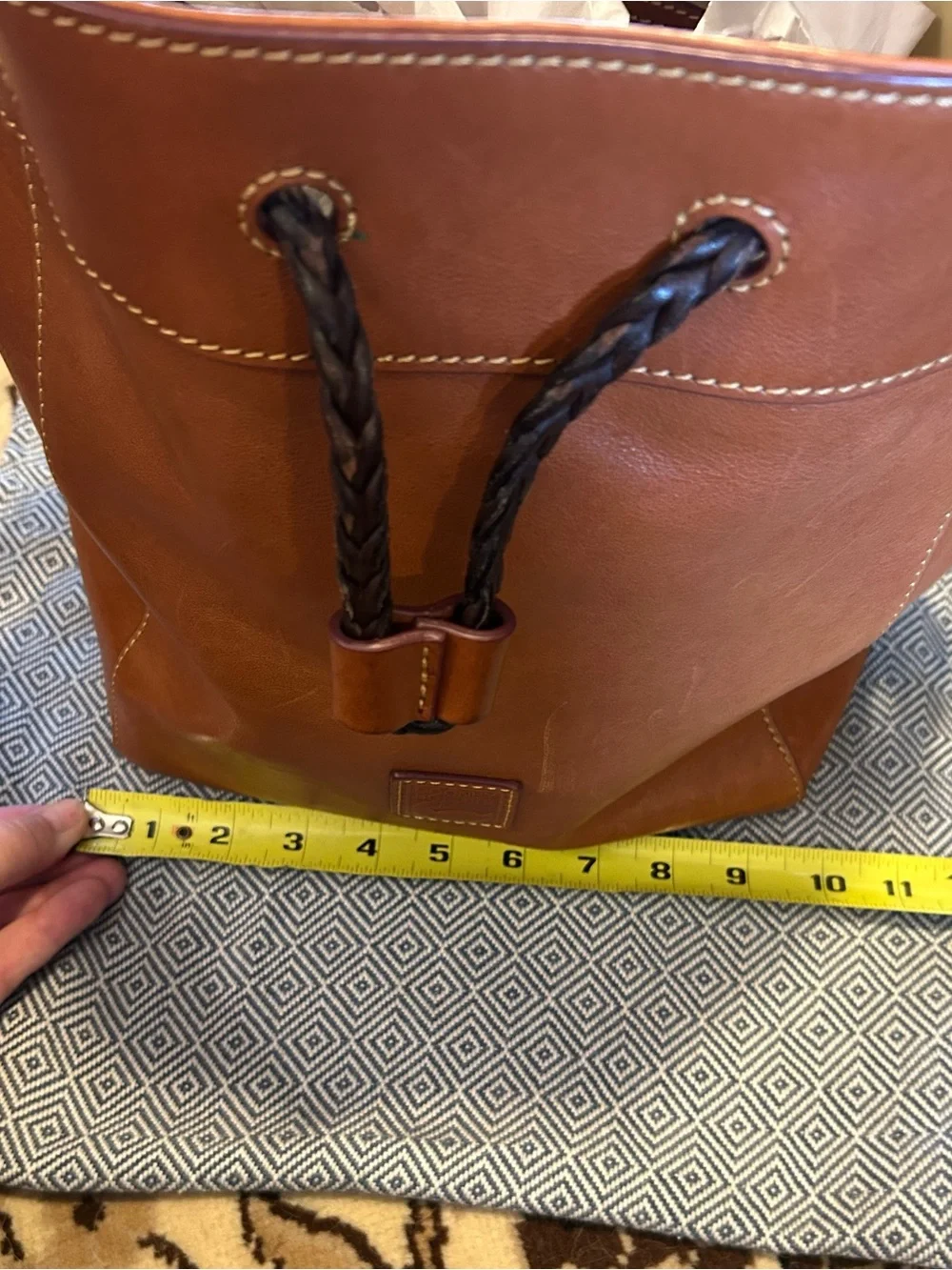 Dooney and Bourke Florentine Hattie in Natural